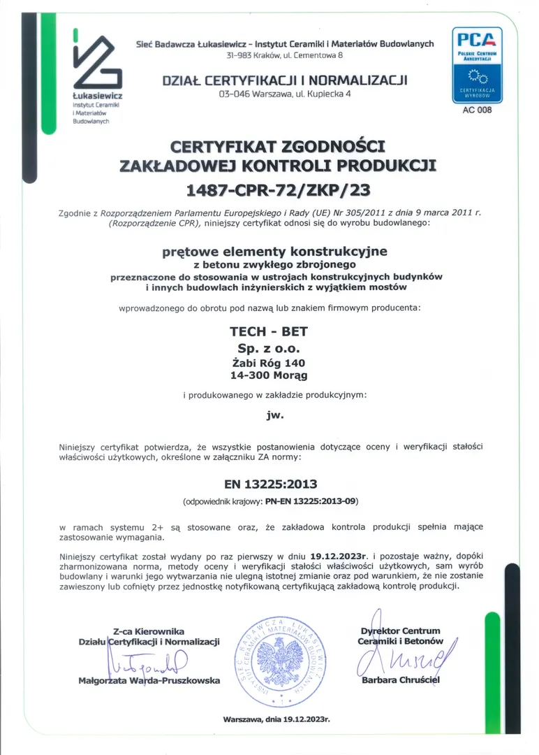 Prętowe elementy konstrukcyjne