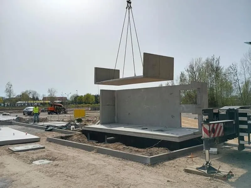 KONTENEROWE STACJE TRANSFORMATOROWE – OBUDOWY ŻELBETOWE - zdjęcie 3